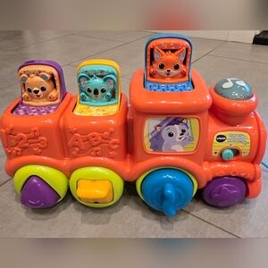 Vtech Pop And Sing Pull Along Animal Train